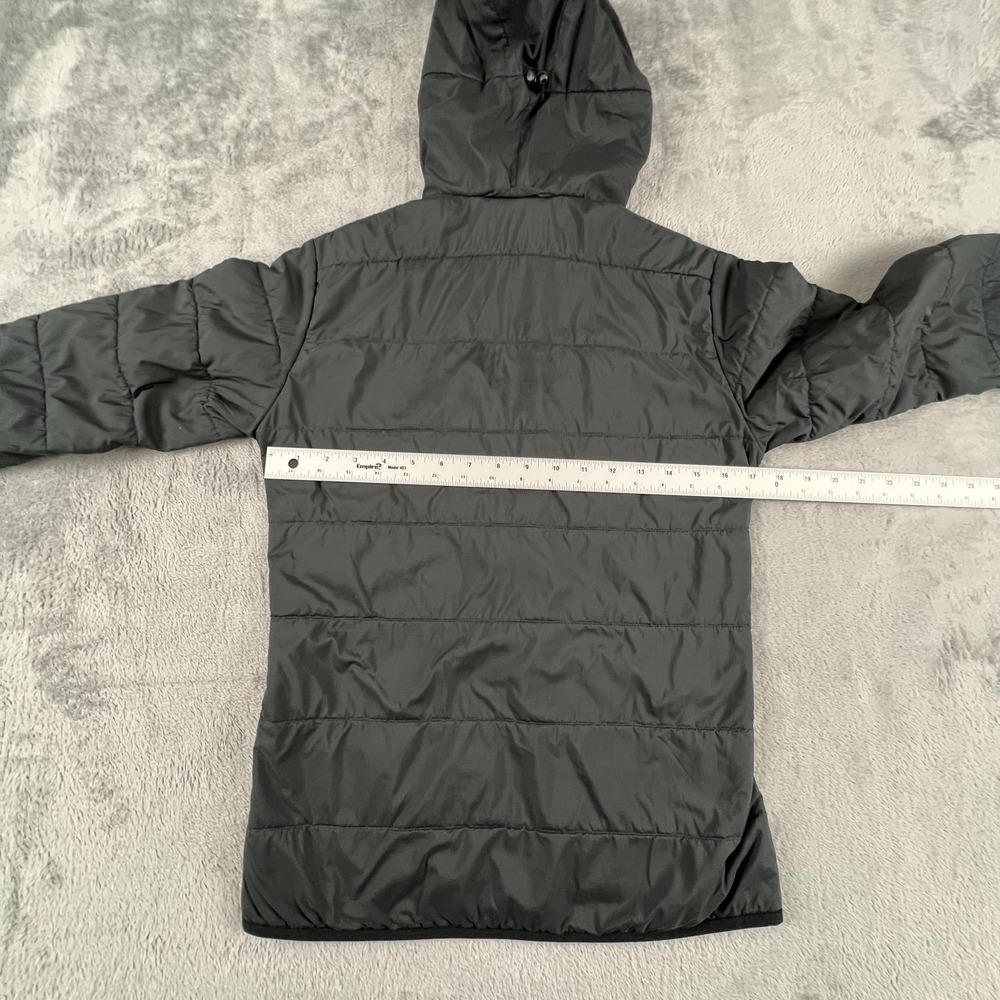Fjallraven Keb Padded Hoodie Jacket Womens XS Gray G-Loft Supreme Full Zip - Picture 13 of 16